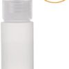ALINK Travel Size Plastic Empty Toiletry Bottles, 30ml (1 oz) Pack of 6 Liquid Containers with Labels - Image 6