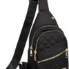 Crossbody Small Sling Backpack Sling Bag for Women Men, Chest Bag Daypack Crossbody for Travel Sport Running Hiking