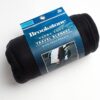 Brookstone Travel Blanket with Foot Pocket and Packing Case - Lightweight Portable Fleece Blanket for Vacations, Airplanes, Trains, Buses, and Cars, Black - Image 4