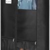 6.5" Gusseted Heavy Duty Garment Bags for Travel, 43" Suit Bag Storage Hanging Clothes with Pocket Foldable Mens Suit Cover for Shirts, Coats, Dresses