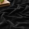 BEDELITE Fleece Blanket Black Throw Blankets for Couch & Bed, Luxury Plush Cozy Fuzzy Blanket 50x60 inches, Super Soft Warm Lightweight Throw Blanket for Travel Camping - Image 3