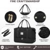 LOVEVOOK Travel Duffle Bag,Weekender Bags for Women with Shoe Compartment，Carry on Overnight Bag with Toiletry Bag,Gym Duffel Bag with Wet Pocket, Hospital Bags for Labor and Delivery - Image 5